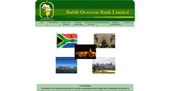Desktop Screenshot of habiboverseas.co.za