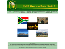 Tablet Screenshot of habiboverseas.co.za